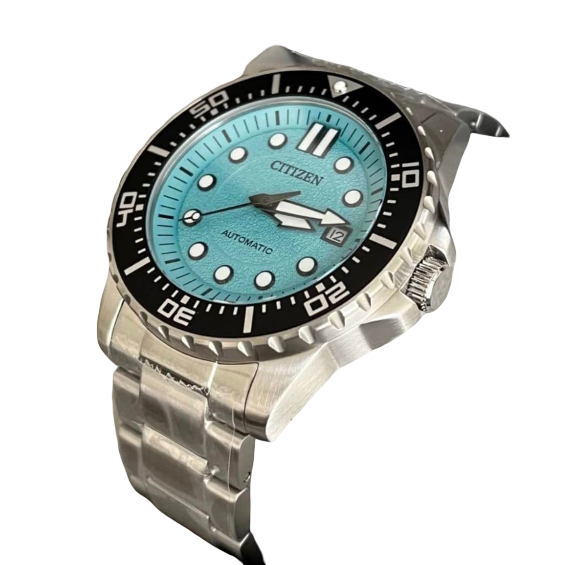 Citizen Automatic Blue Dial Men's Watch NJ0170-83X Date Indicator