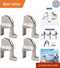 Boat Bumper Clips - Lightweight, Weather-Proof  Easy-to-Use 4 Pack