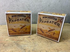 Vintage Winchester Repeater Shotgun Shell Box Buck Shot Reloading (2)