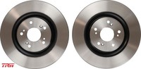 2X Bremsscheibe TRW DF6437 2 Bremsscheiben Vorderachse Vorne FüR Honda