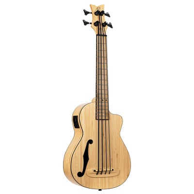 Ortega RUNAB-UB Uke Bass Natural - Fretted Bass Ukulele
