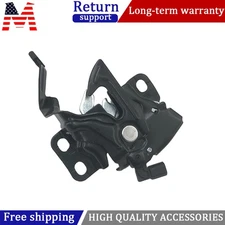Front Hood Lock Latch Assembly W/Alarm Fit for 15-17 Honda Fit 1.5L 74120T5A003