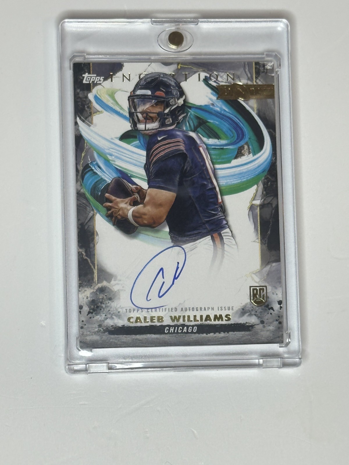 2024 Topps Inception - Rookie Autographs Caleb Williams #RA-CW (AU, RC) Bears