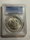 1934-D Peace Silver Dollar PCGS MS62 Bright White Great Eye Appeal