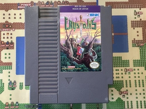 NES Nintendo Crystalis Cart GENUINE AUTHENTIC TESTED