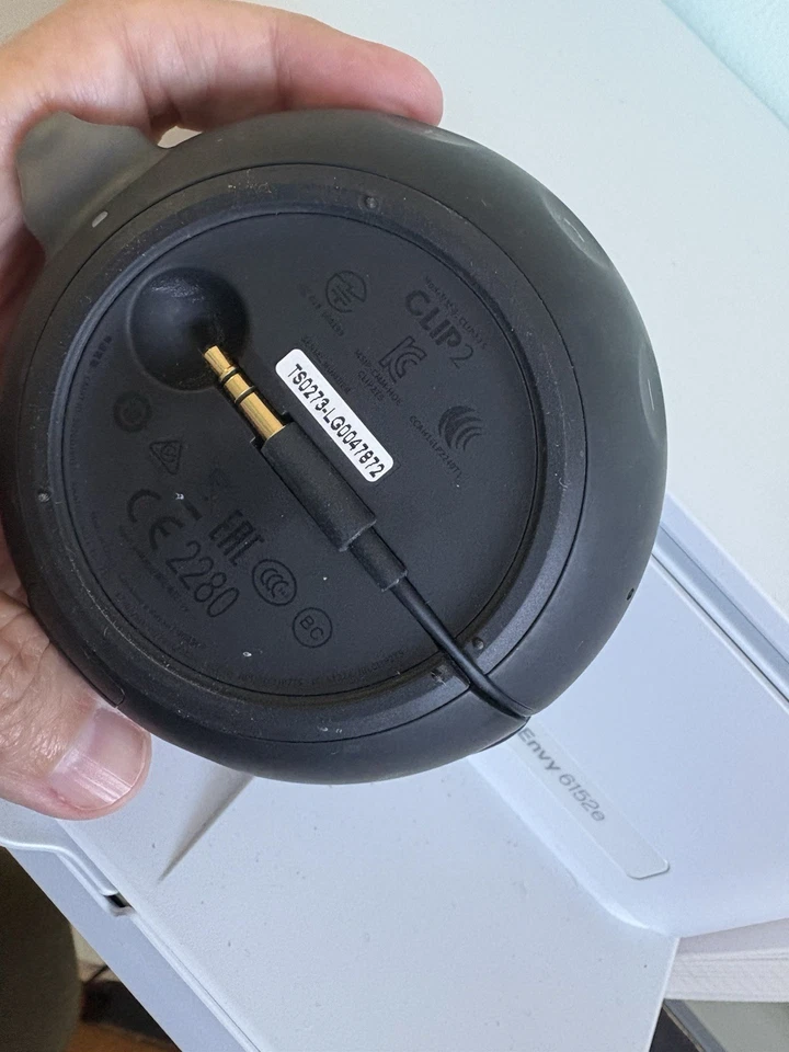 JBL CLIP 2 防水便携式蓝牙扬声器 黑色 已测试并正常工作 阅读 — 第 3/4 张图片