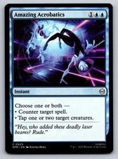 Amazing Acrobatics 25 Common Marvel's Spider-Man Magic: The Gathering Near Mint
