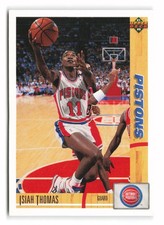 1991-92 Upper Deck #333 Isiah Thomas Detroit Pistons