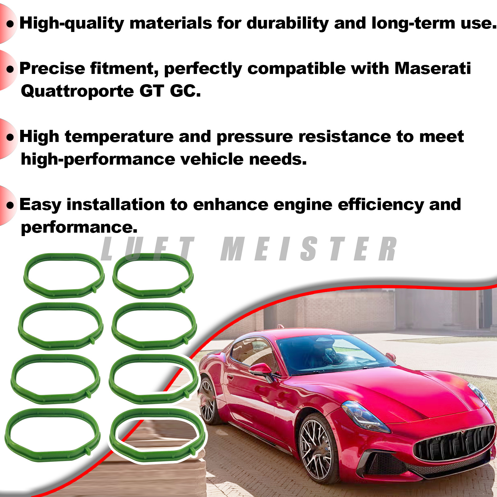 Intake Manifold Position Gaskets 255738 For Maserati Quattroporte GT GC 203134