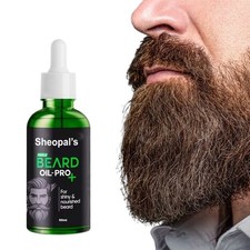 Beard Growth Oil for Men - Grooms Beard Mustache boosts hair growth Beard USA
