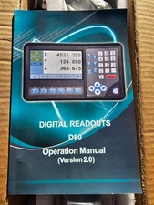 D80 2 & 3 axis display to replace your Sargon dro display with 25 pin plug