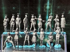 1:64 Figures  - For Dioramas Miniature Figures 164 Fig Lot 719 Doublegdiecast