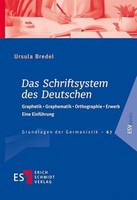 Das Schriftsystem Des Deutschen Ursula Bredel