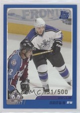 2003-04 Topps Traded Blue 131/500 Dustin Brown #TT113 0c3