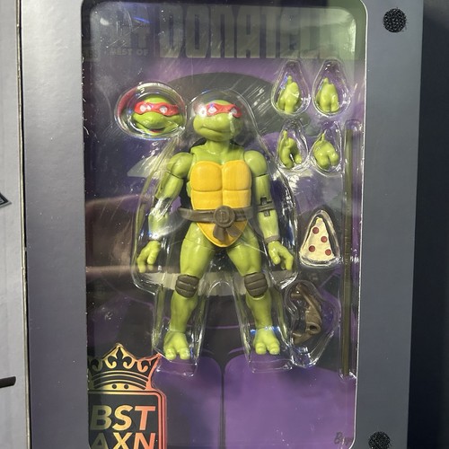 Lot (2) 2021 BST AXN TMNT Michelangelo & Donatello Comic Book & Action Figure L1 - Picture 6 of 10