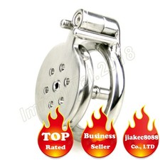 Stainless Steel Male Chastity Device Pocket-Size Cage Men Metal Lock Belt CC281