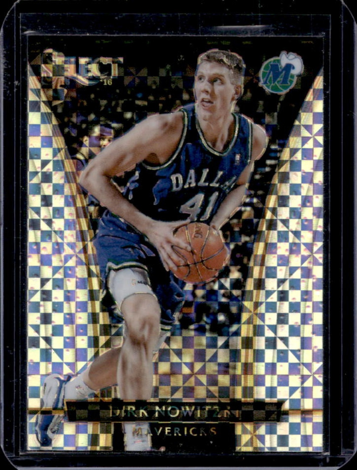 2015-16 Panini Select Dirk Nowitzki Silver Prizm #283 Mavericks