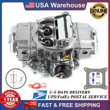 Carburetor For 4150 Holley Brawler 4 Barrel 650 Cfm Electric Choke Double-pumper
