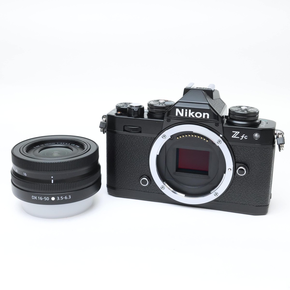 Nikon Z fc 16-50mm VR SL Lens Kit Black shutter count 802 shots | eBay