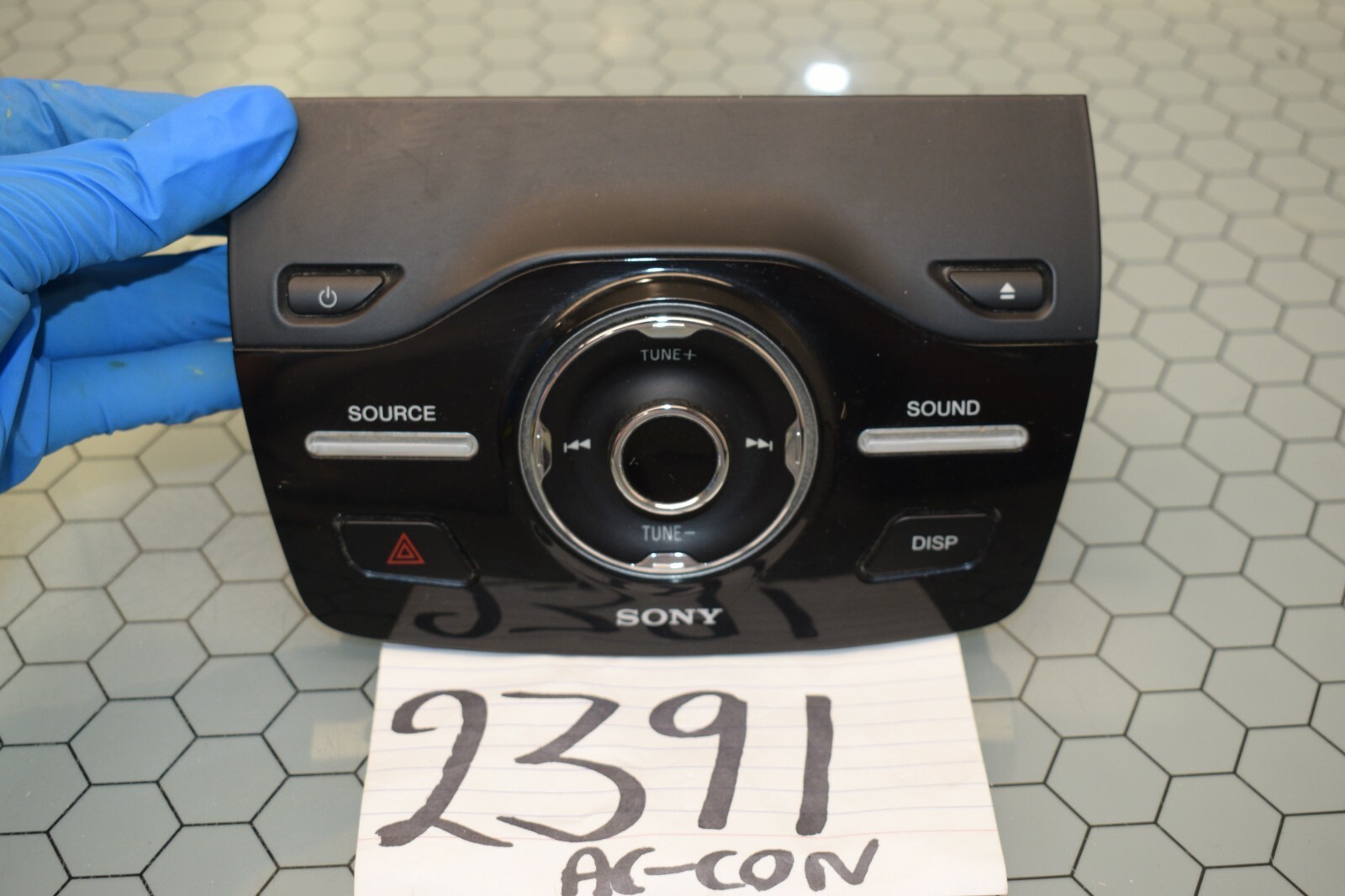 2017 2018 Ford Escape Sony Radio Control Panel Used Stock #2391-AC