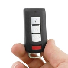 Mitsubishi 4 Button Replacement Car Key AOMI-CK12, Outlander, Pajero, ASX Lancer
