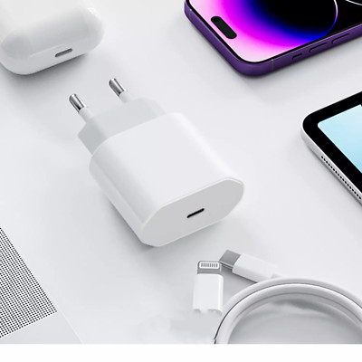 USB-C Adapter 20W Schnell Ladegerät Netzteil für iPhone Charger Power 