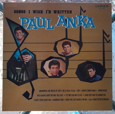 Vinyl-12''-LP # Paul Anka # Songs I Wish I'd Written # Camden # 1970 # m/m- # RI