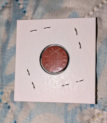 Vintage World War II WWII OPA One Red Point Ration Coin Token UH | eBay