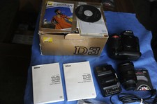 Nikon D3 296,099 shots, Nikkor 18-200mm AF-S G DX lens, box, manuals, charger
