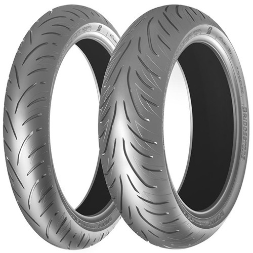 COPPIA GOMME BRIDGESTONE 110/80-19 + 160/70-17 SPORT T. T31 - Immagine 3