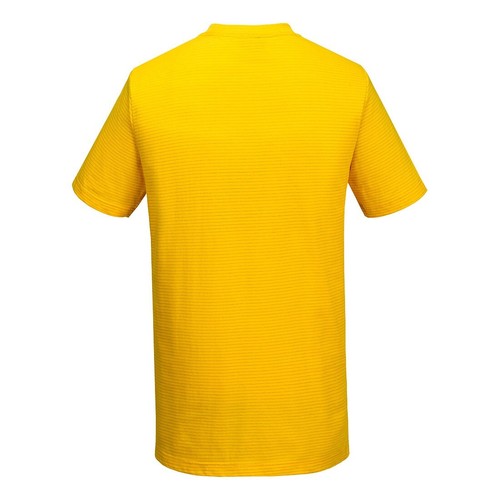 Portwest Men's Anti-Static Cotton ESD T-Shirt Lightweight Breathable Shirt -AS20 - Picture 7 of 38