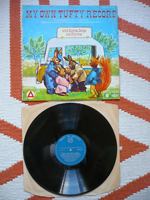 The Tufty Club My Own Tufty Record Vinyl UK 1968 Tufty's Road Safety Record LP G