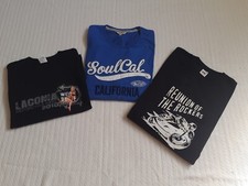 3 New Mens Car And Motorcycle Themed T Shirts