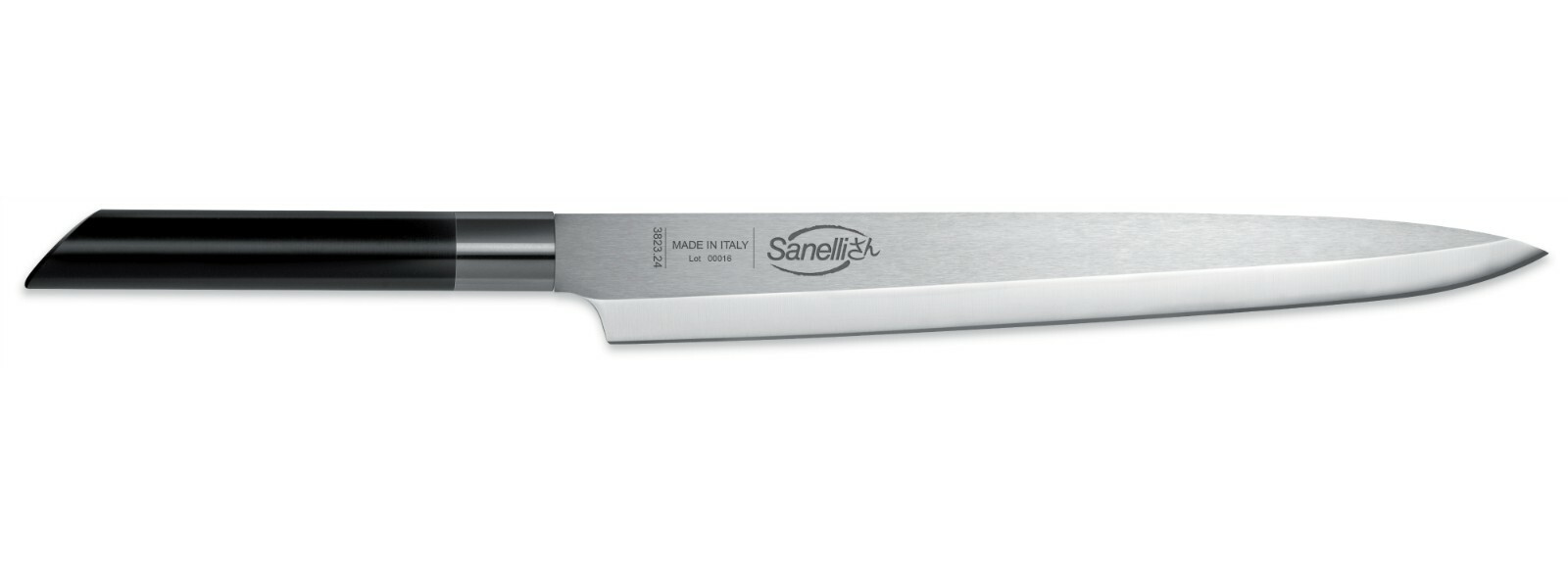 SANELLI SAN COLTELLO YANAGI LAMA ACCIAIO INOX 24 cm MANICO DELRIN COD 382324