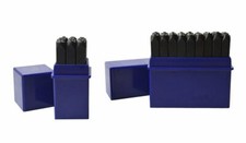 36 Pc 5/32 4mm Steel Punch Stamp Letter Number Marking Gold Silver Ingot Jewelry