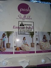 Bean Bag Copertura Imbottita - Organizzatore Giocattolo, Copertura Morbida, Bambini, 2,25 piedi, Heather Teal