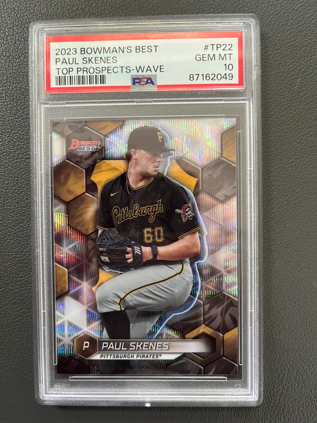 2023 Bowman's Best Paul Skenes Wave Refractor PSA 10!!!