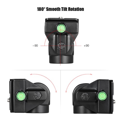M-12 Monopod Tilt Head Panoramic Head Telephoto with Quick Release P P0S3 - Picture 4 of 7