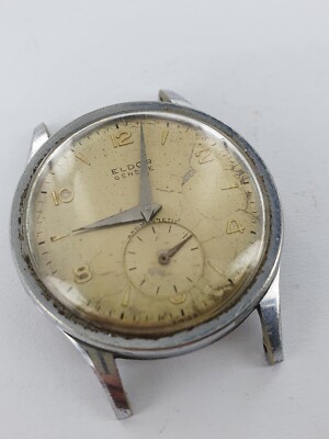 ELDOR GENEVE HERRENARMBANDUHR  Läuft NICHT /G312