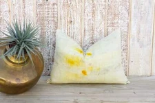 Birinchi Tie Dyed Organic Silk Lumbar Pillow