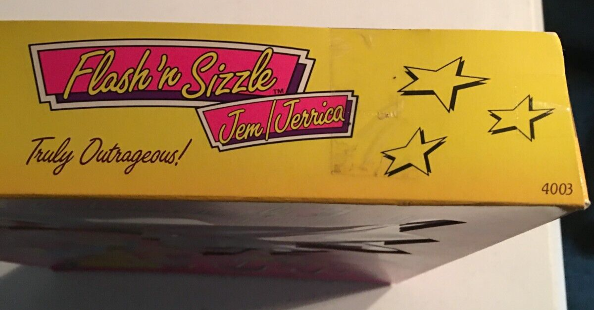 Poupée Jem Et Les Hologrammes - Flash'n Sizzle Jem/Jerrica Rock'n Flash - NEUVE En Boîte
