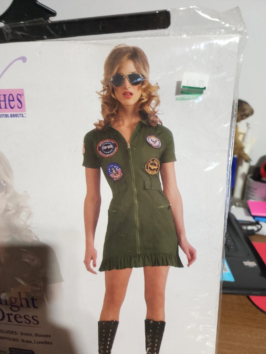 Flight Dress Top Gun Sexy Woman Costume Secret Wishes 17841 eBay