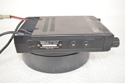 ICOM IC-1200 1200MHz UHF 10W Transceiver Mobil Schwarz Getestet Hervorragend - Bild 17 von 20