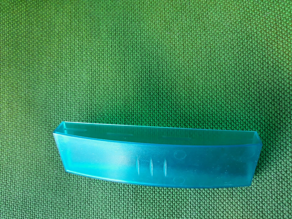 FRONTALINO PER CASE PC MASCHERINA Blu Trasparente - Immagine 2 di 4