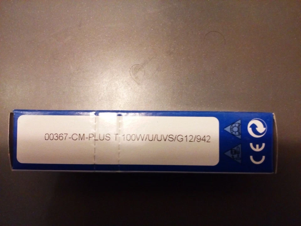 VENTURE LIGHTING CM-PLUS T 100W G12 CLEAR LAMP 00367 x1 - Image 2 of 4