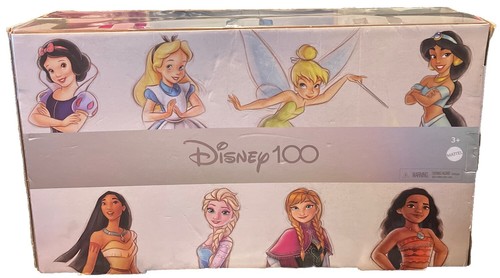 Disney Princess 8 DOLLS 100 Years of Wonder LIMITED EDITION 8" Doll Set NIB NEW - 第 1/6 張圖片