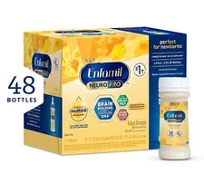 Enfamil NeuroPro 48 Bottles  X 2 oz Bottles On Go Formula 10/01/2026