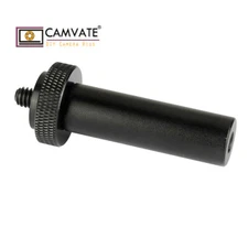 CAMVATE 15mm Micro Rod 2" Length 1/4"-20 Male Screw Mount Aluminum Rig fr Camera