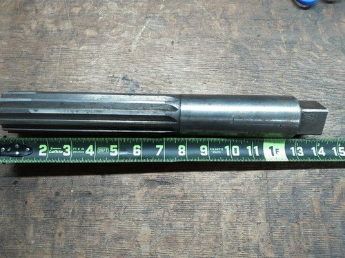 1-15/16" Straight Flute Hand Reamer 12-Flute HSS