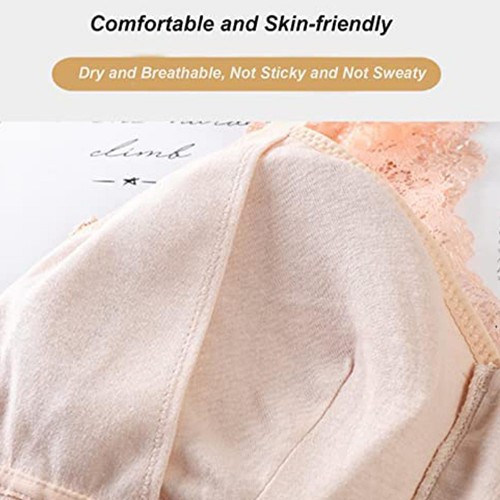 Ladies Lace Bra Zip Front Fastening Non Wired Bra Bralette with Front Zipper - Picture 6 of 34